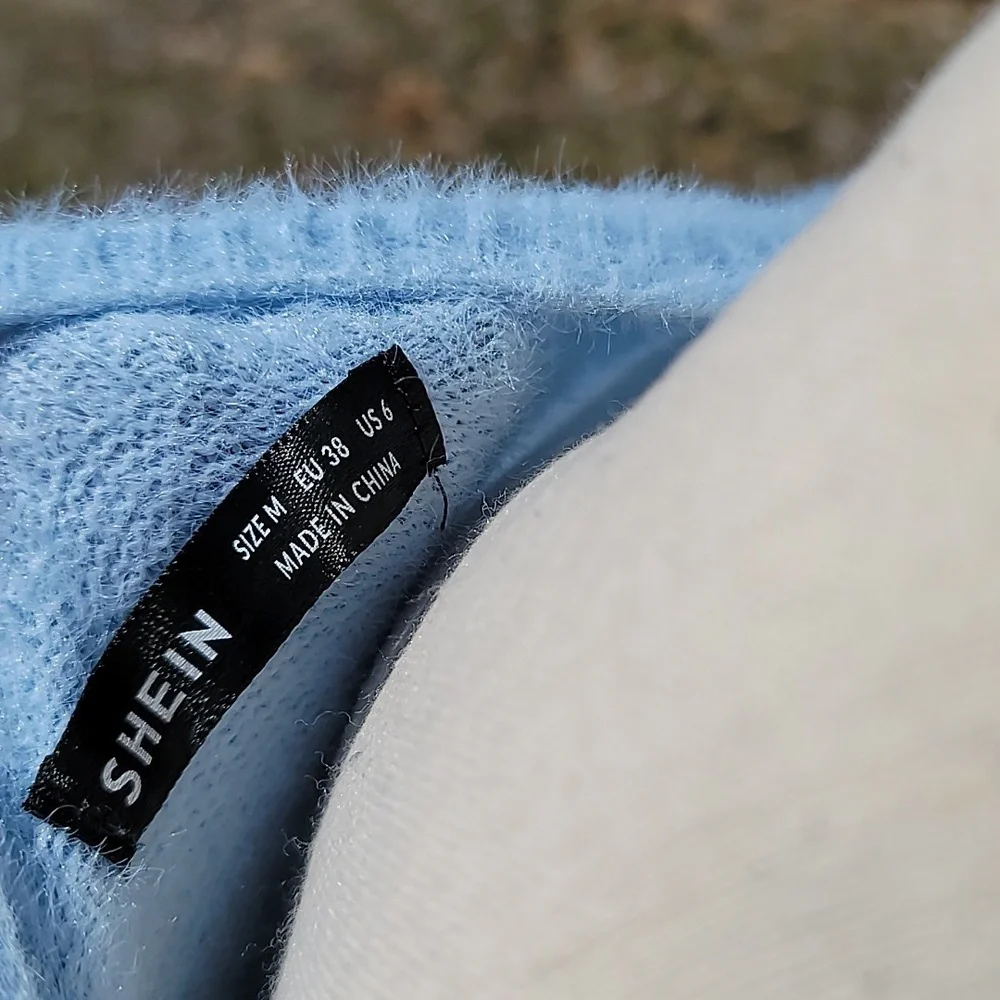 Shein blue sweater dress size medium - Picture 4 of 10